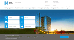 Desktop Screenshot of herlevhospital.dk